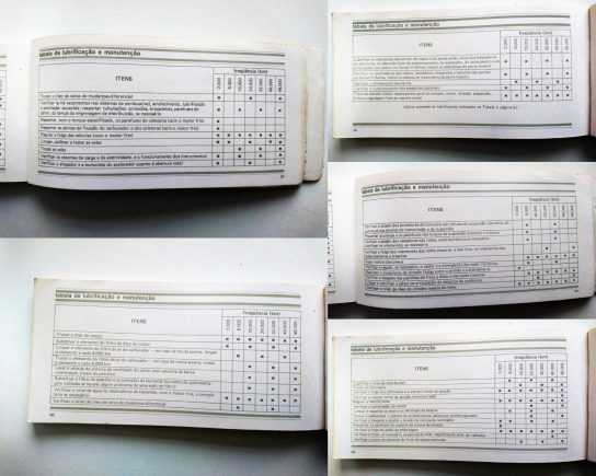 paginas sobre revisoes no manual do corcel ii 1979