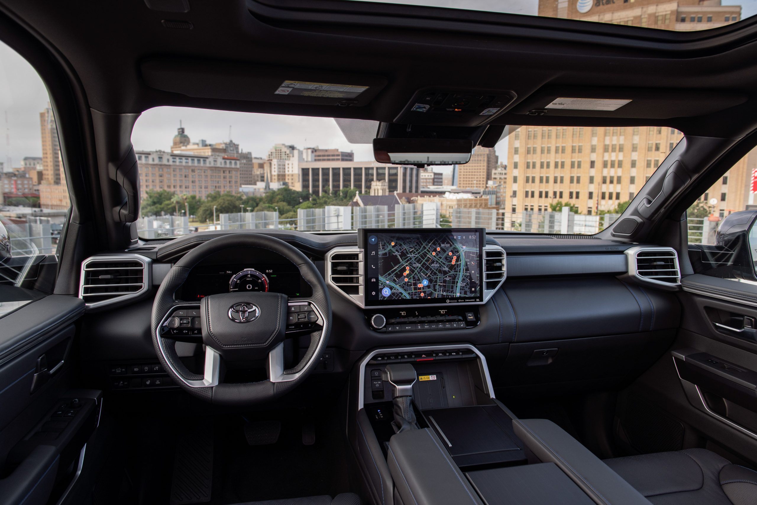 toyota tundra platinum crewmax interior painel