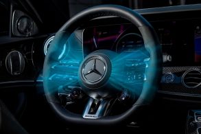 Volante da Mercedes será capaz de soprar ar que e frio
