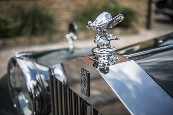 spirit of ecstasy simbolo rolls royce antigo