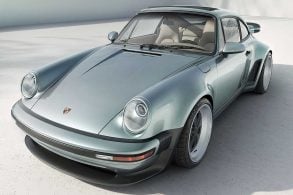 singer turbo study prata dianteira visto de cima parado