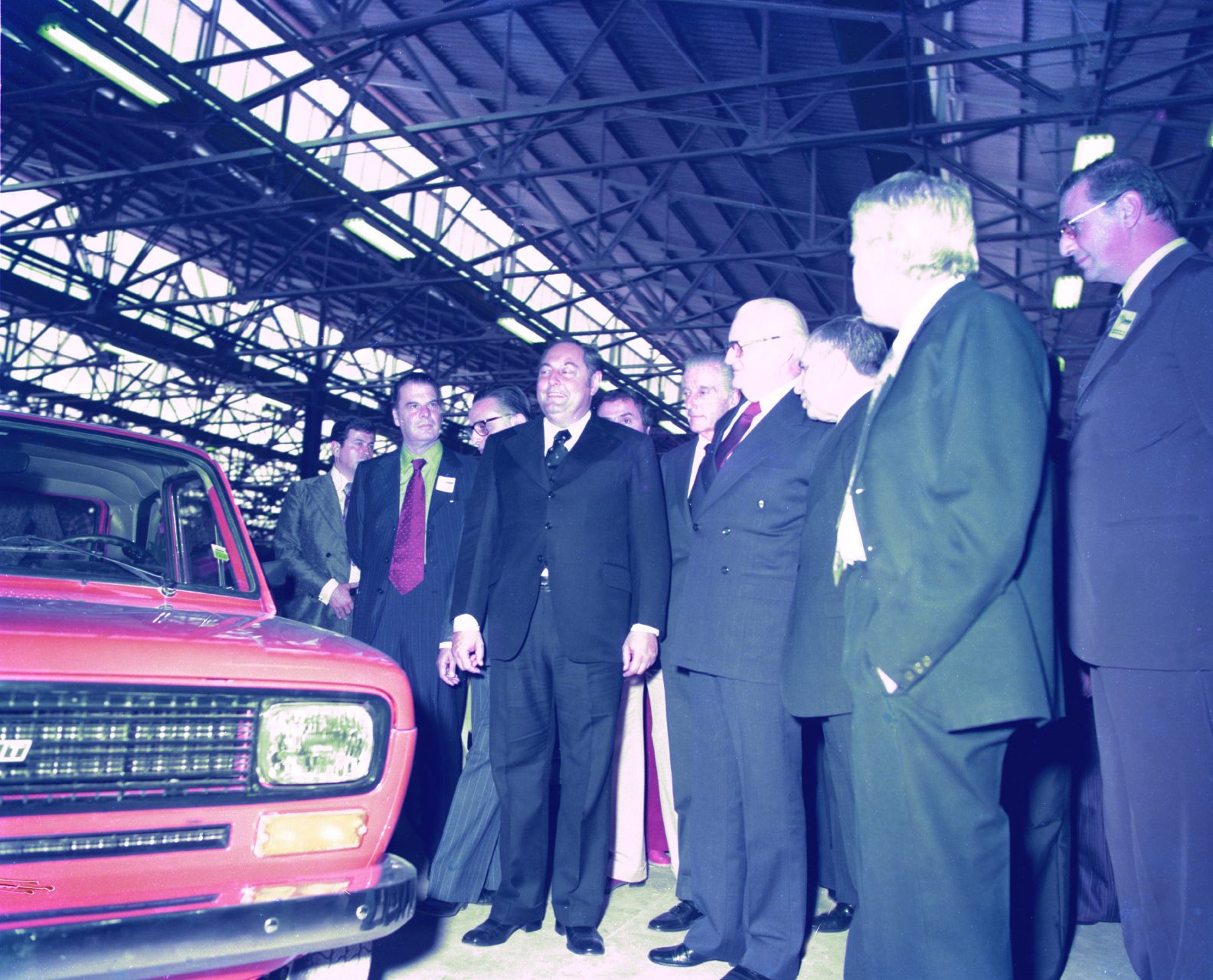 inauguracao da fabrica da fiat em betim mg em 1976