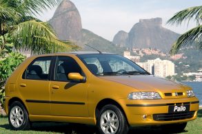 fiat palio 16v 2000 amarelo de frente