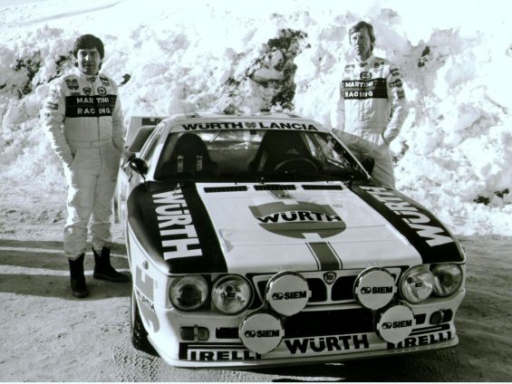 lancia rally group b walter rohrl christian geistdorfer