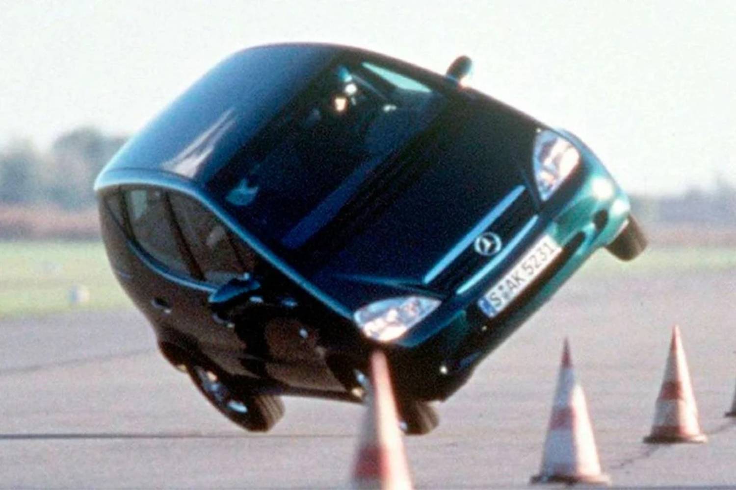 mercedes classe a teste alce