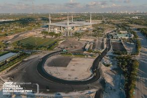 95% das obras para o GP de Miami já estão concluídas