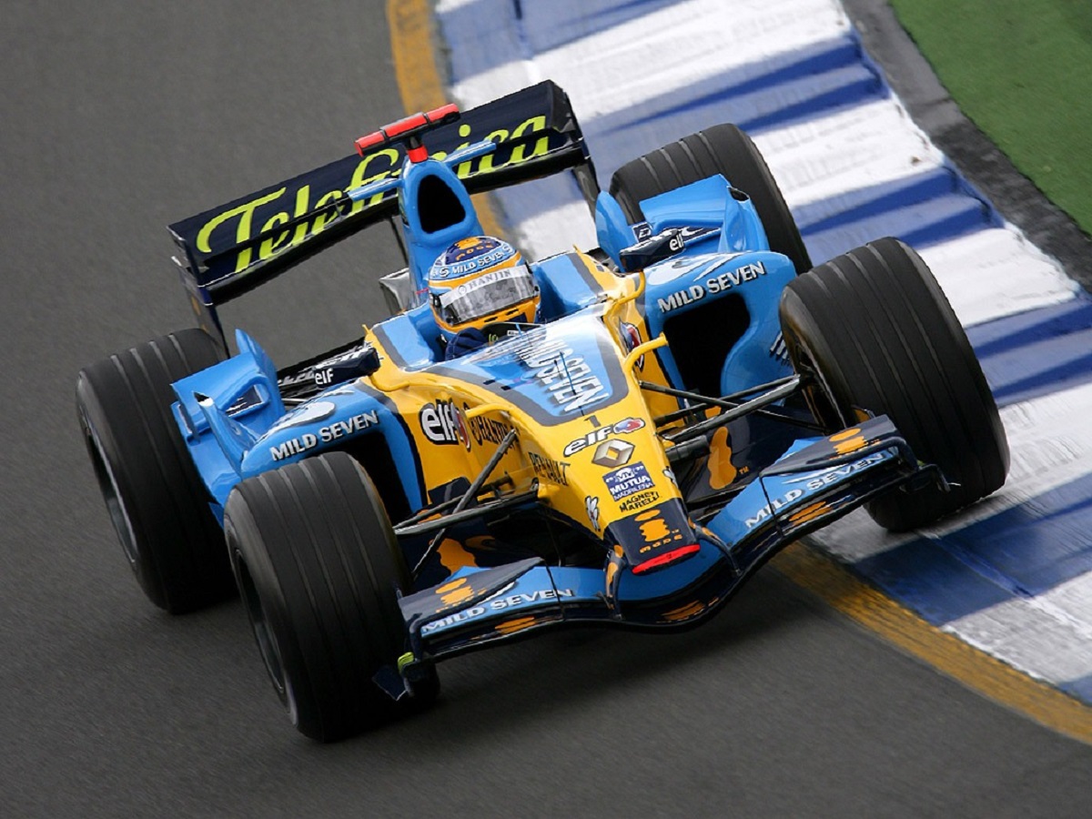 Fernando Alonso foi fundamental no bicampeonato da Renault em 2005 e 2006