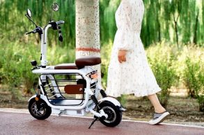 Scooter elétrica pode fazer o transporte dos pets de pequeno e médio porte