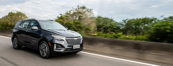 novo equinox premier 2022 cinza de frente