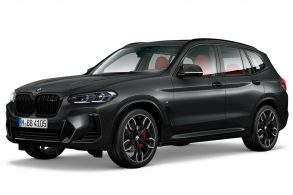 bmw x3 m40i m sport edition preto frente foto em estudio
