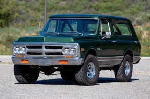 chevrolet k5 blazer 1970 verde frente de steve mcqueen