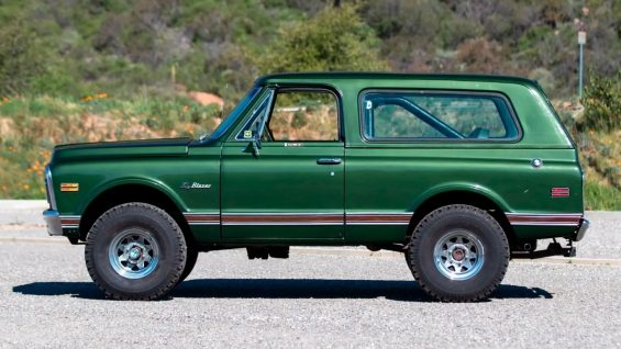 chevrolet k5 blazer 1970 verde lateral steve mcqueen