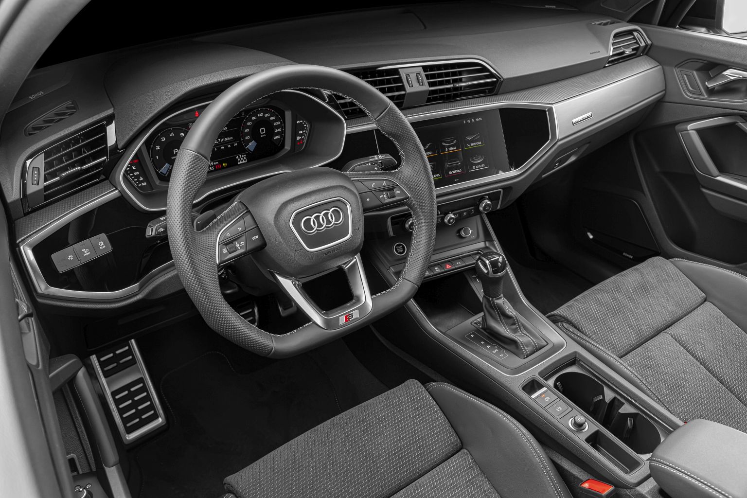 Audi Q3 Sportback Performance Black Interior Quadro De Instrumentos 