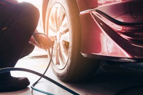 calibrando pneu portal