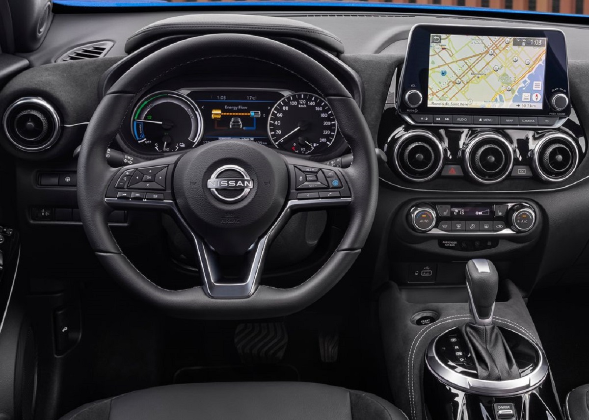 interior preto nissan juke