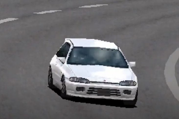 jogo de corrida ps1 gran turismo mitsubishi colt 1