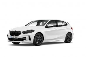 bmw 118i branco frente foto em estudio