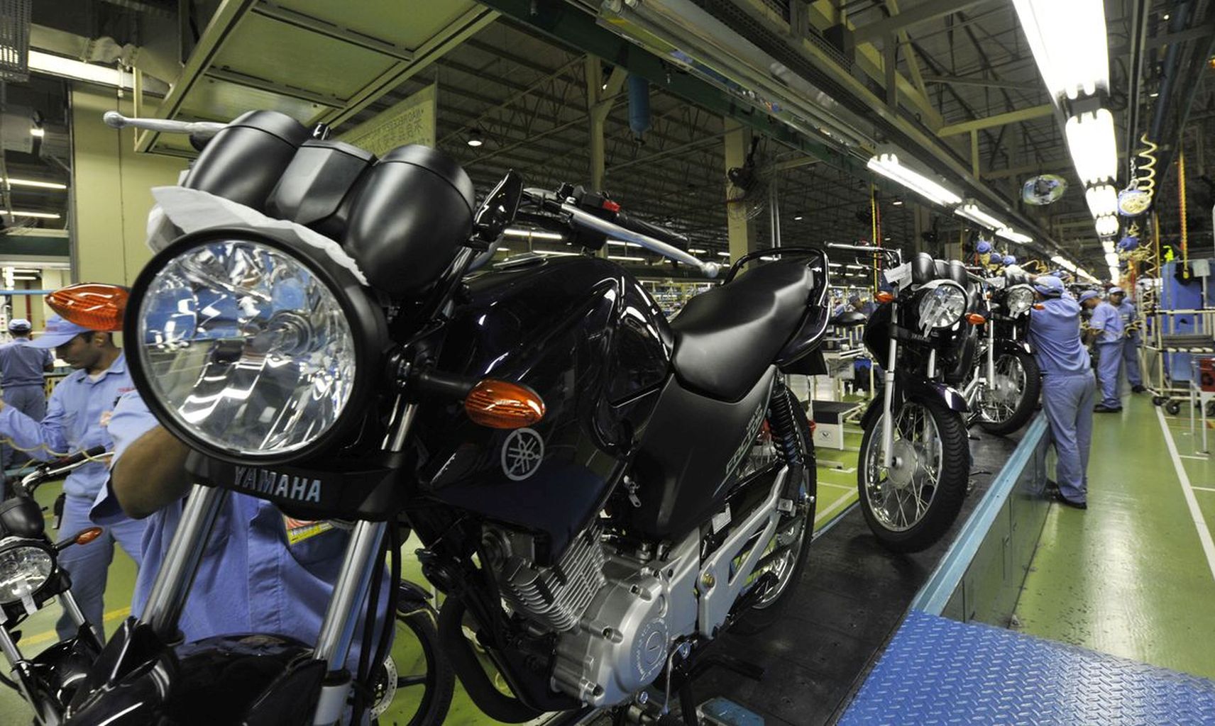 1.300.000 motocicletas foram produzidas até o mês de outubro