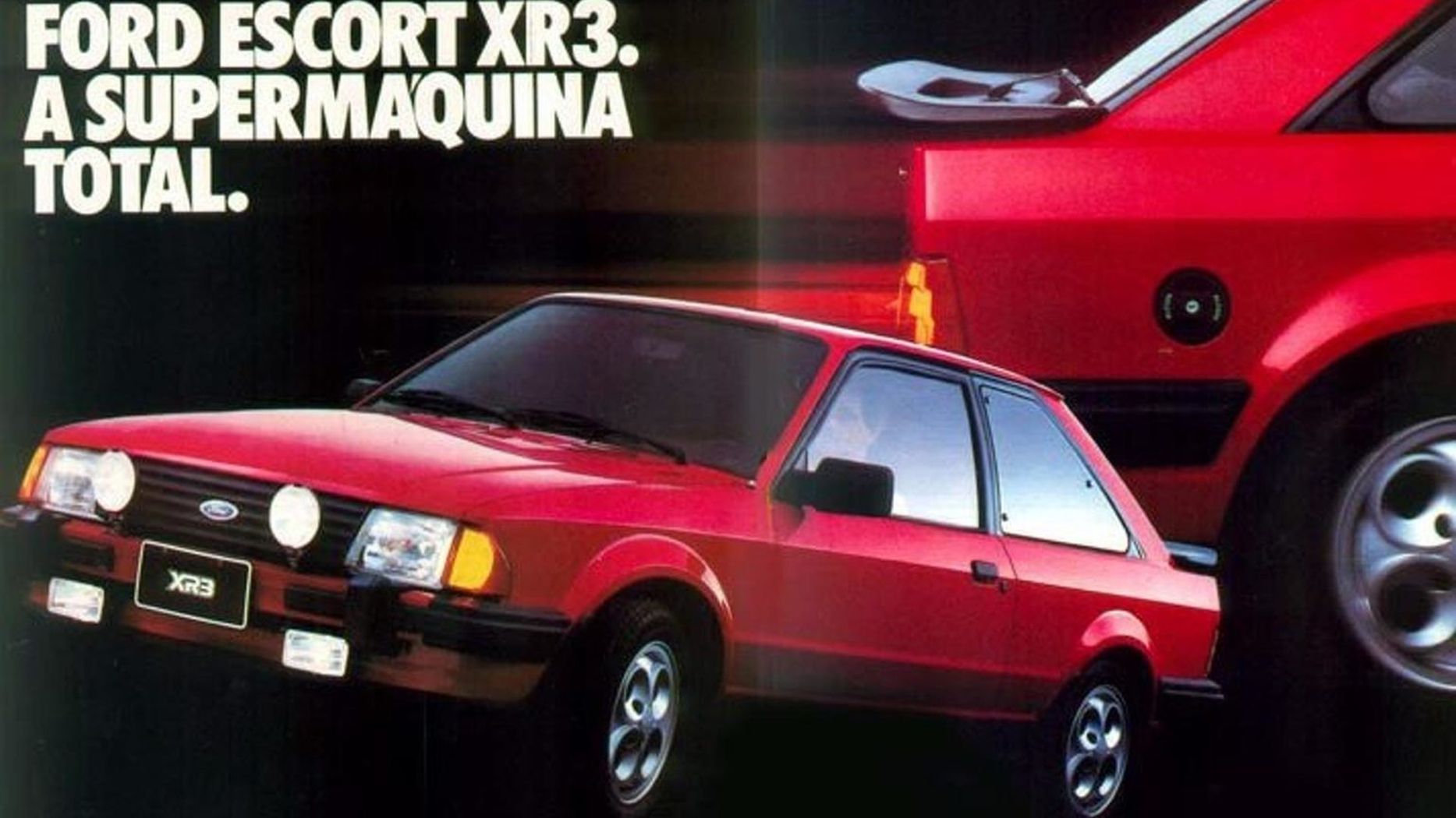 ford escort xr3 1984 publicidade