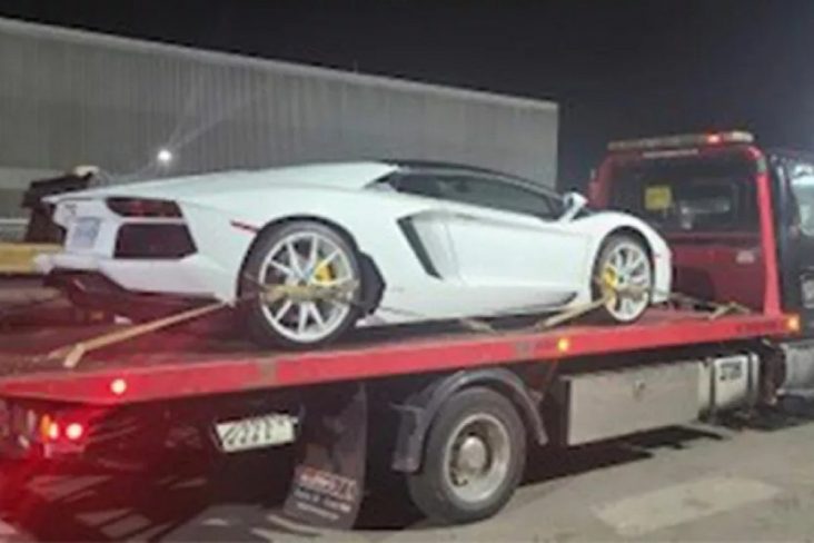 lamborghini aventador apreendido canada excesso velocidade