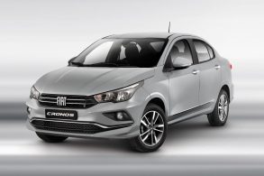 fiat cronos precision 1 3 cvt argentina cinza frente