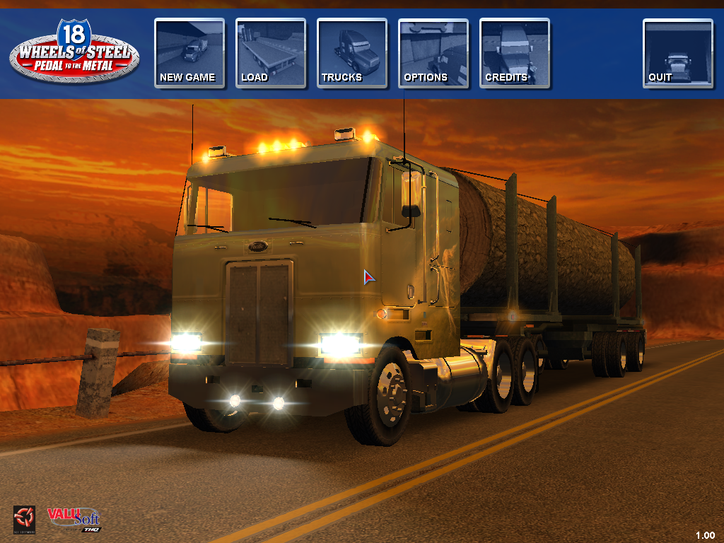 jogo de caminhão das antigas #jogos #caminhao #antigo #heavytrucksimul