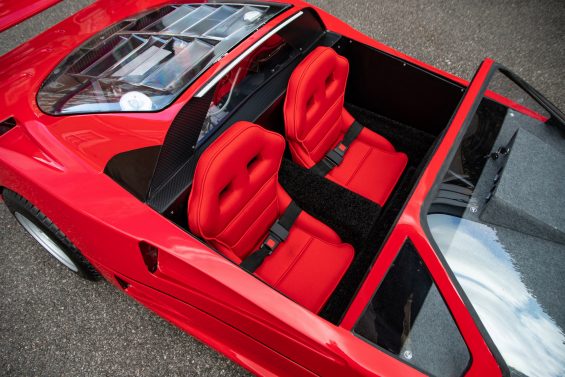 f racer junior ferrari f40 interior