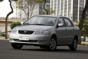 toyota corolla se g 2008 flex prata frente