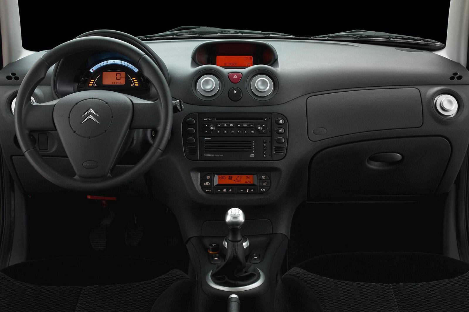 citroen c3 2008 interior