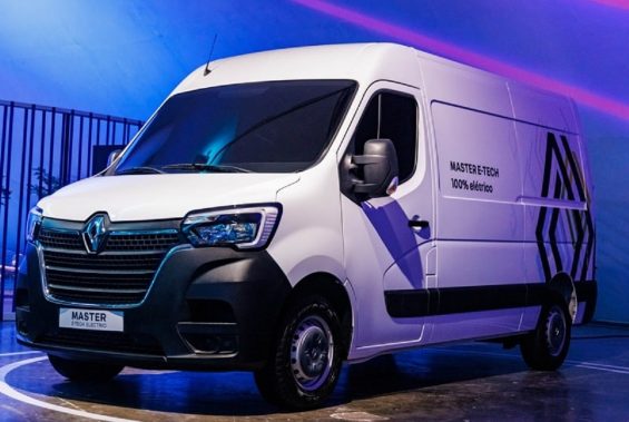 renault master e tech em exposicao