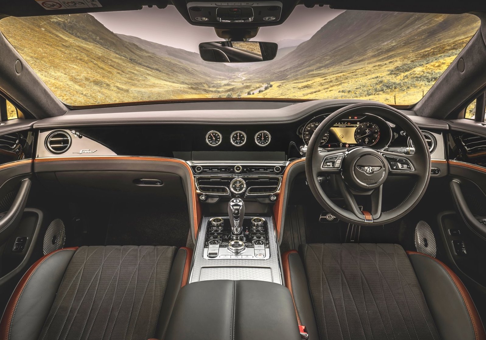 bentley flying spur speed 2023 painel