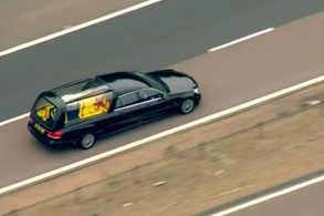 mercedes classe e transporte caixao rainha elizabethii binz h4