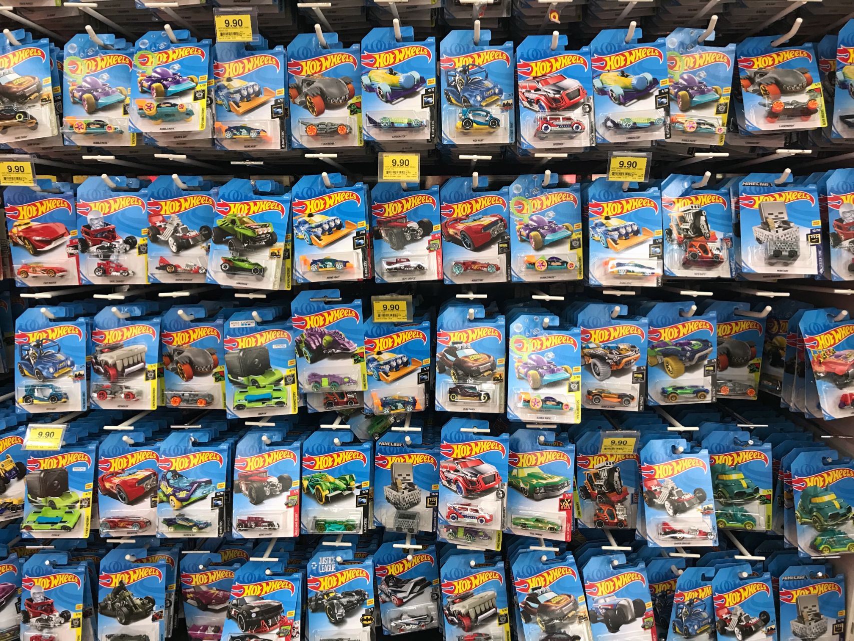 shutterstock hot wheels nas embalagens expostos