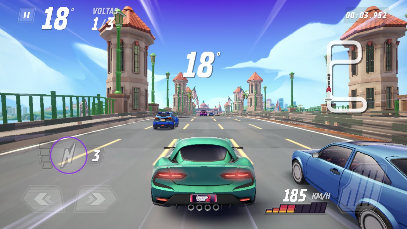 Horizon Chase 2 é novo jogo brasileiro de corrida para iPhone (iOS)