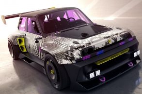 renault r5 turbo 3e concept frente tres quartos