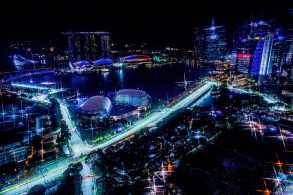 gp singapura f1 marina bay noite