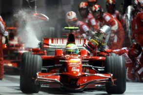 ferrari mangueira combustivel carro felipe massa gp singapura 2008