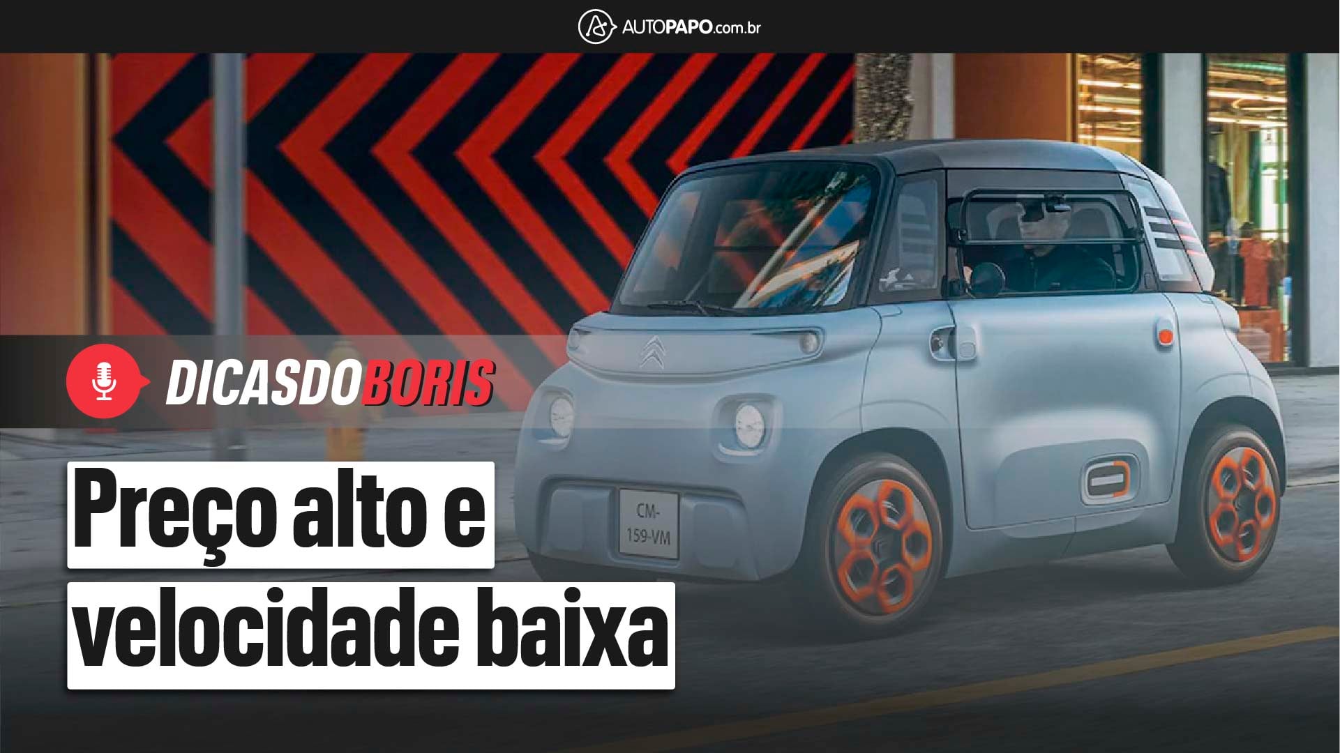 Citroën Ami: R$ 70 mil e não precisa de carteira