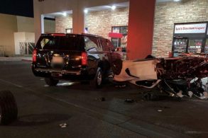 2022 las vegas c8 corvette supra street race crash