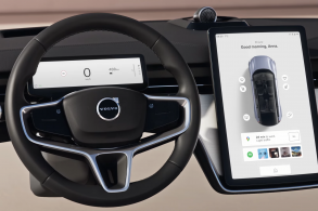 painel volvo ex90 suv eletrico painel sem botao so tela