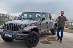 jeep gladiator cinza 2023 tres quartos com felipe boutros