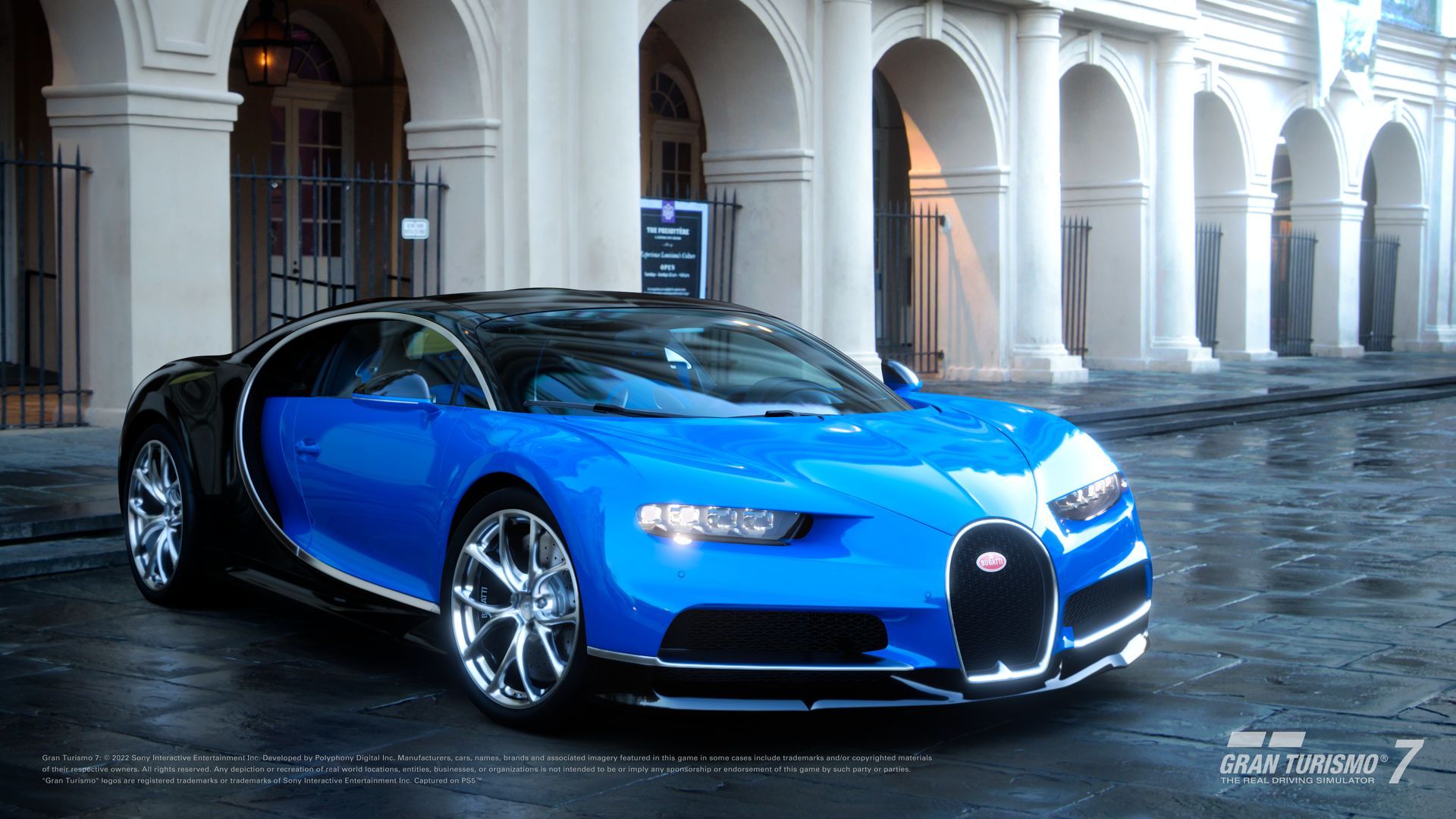 bugatti chiron gran turismo 7