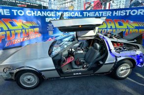 delorean de volta para futuro