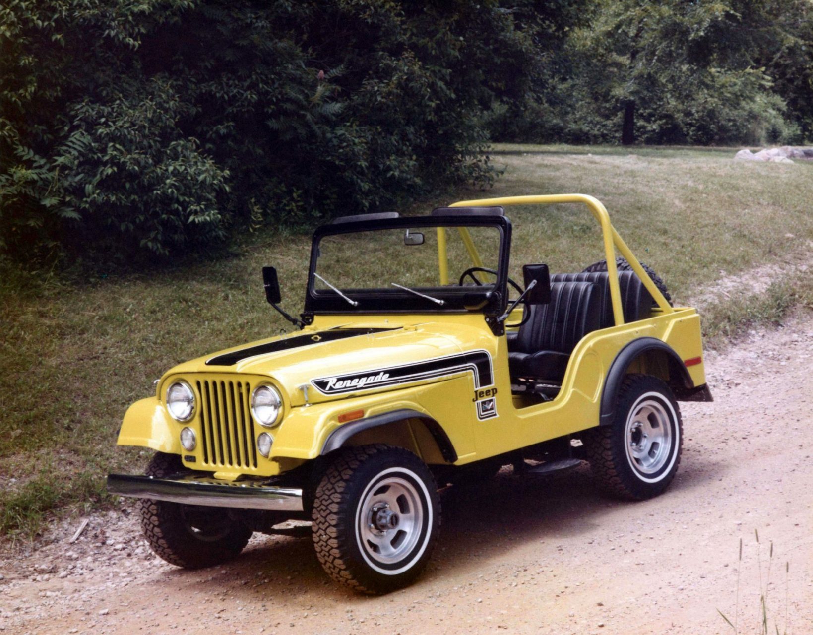 jeep cj 5 renegade 1974 amarelo frente
