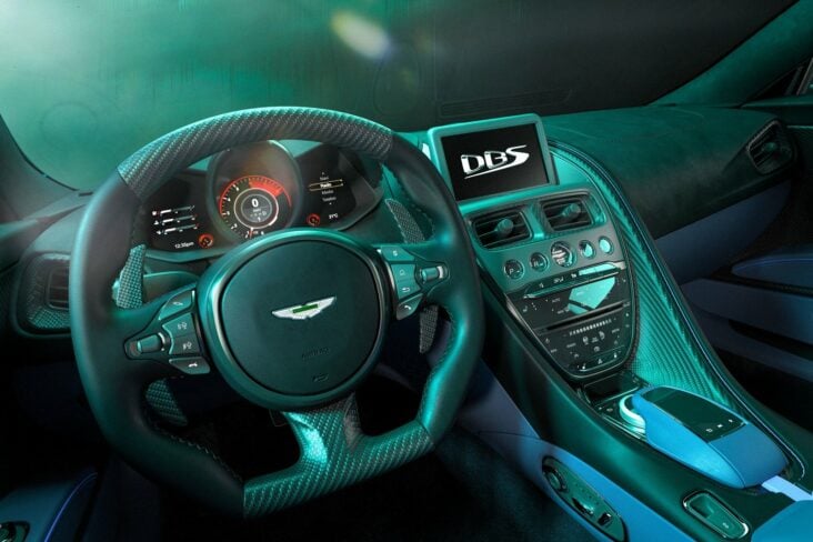 aston martin dbs770 ultimate 2024 interior