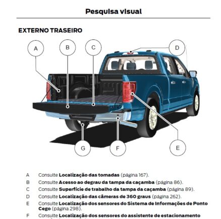 pagina manual do proprietario ford f 150 brasil traseira