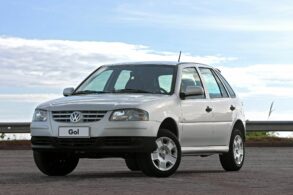 volkswagen gol trend 2008 prata frente parado