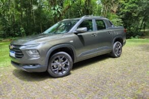 chevrolet montana premier 2023 verde 1