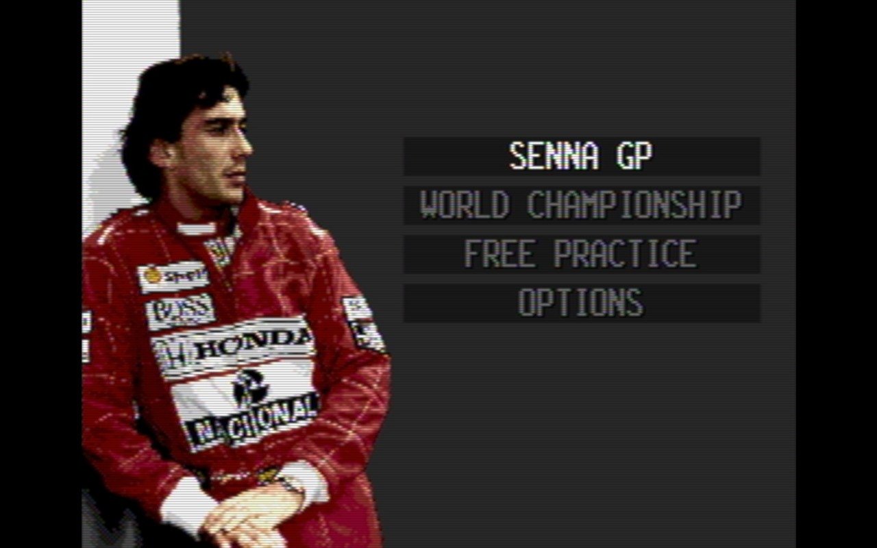 When Senna and Mansell dueled in video games