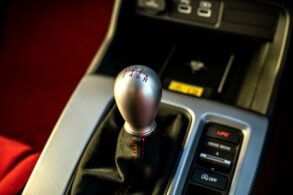 honda civic type r interior detalhe cambio manual
